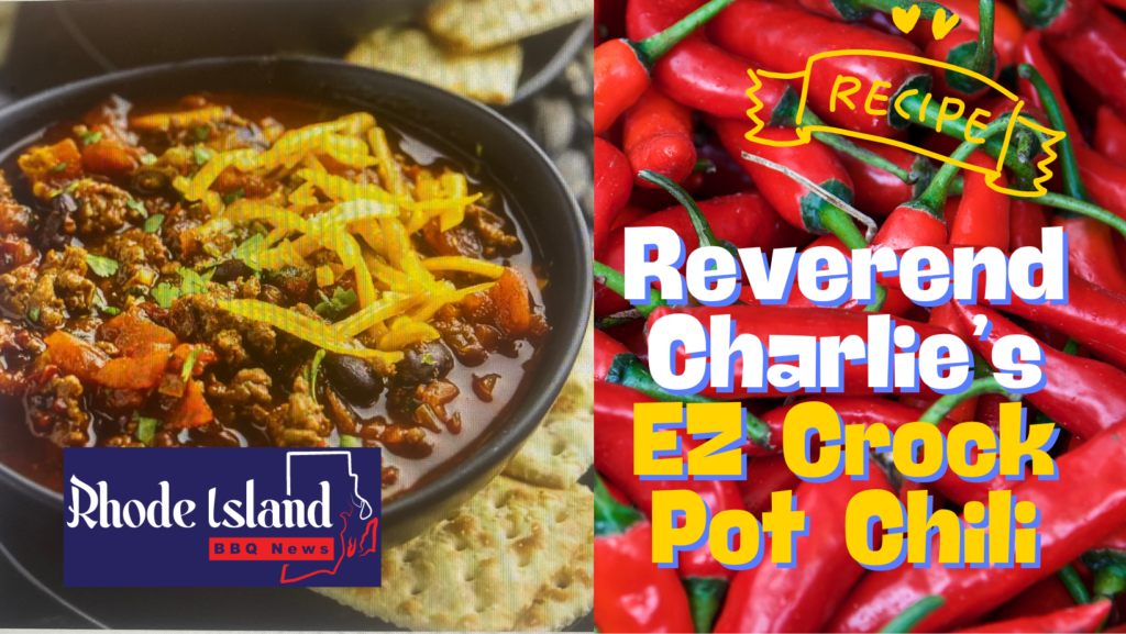 Spicy bowl of chili from Rhode Island Barbecue News