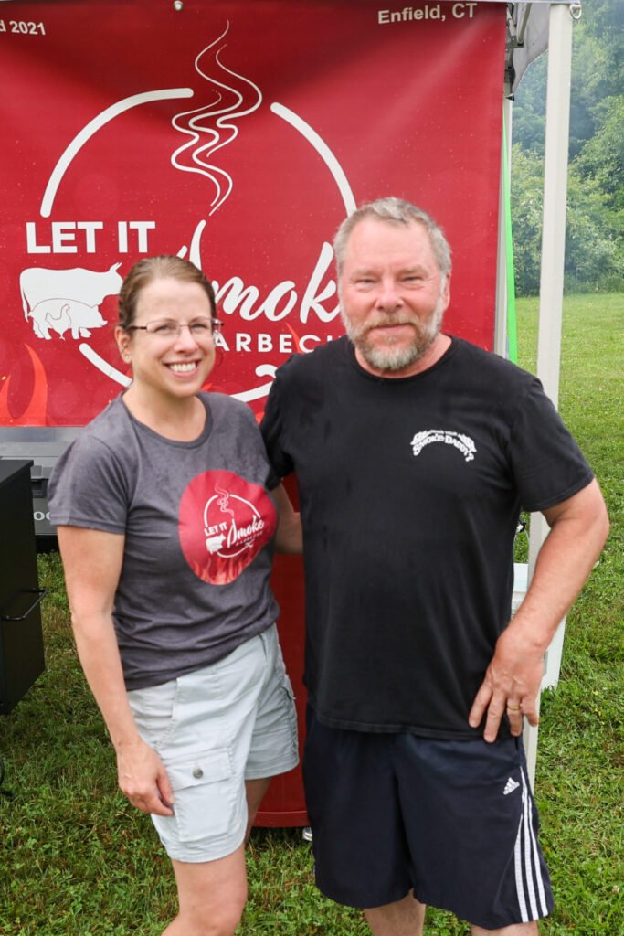 Chris Rosienski & Wife of Let It Smoke Barbecue - BBQ News