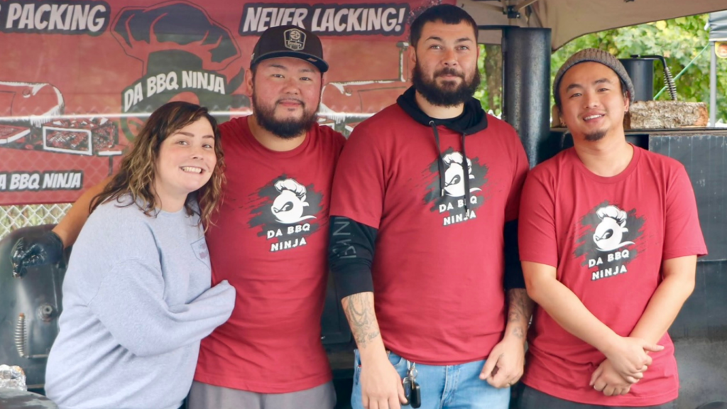 Da BBQ Ninja Team 2 Stephanie Yang and Da BBQ Ninja Team