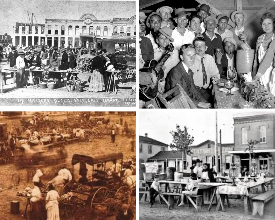 Tits_4 1880s San Antonio Market Collage