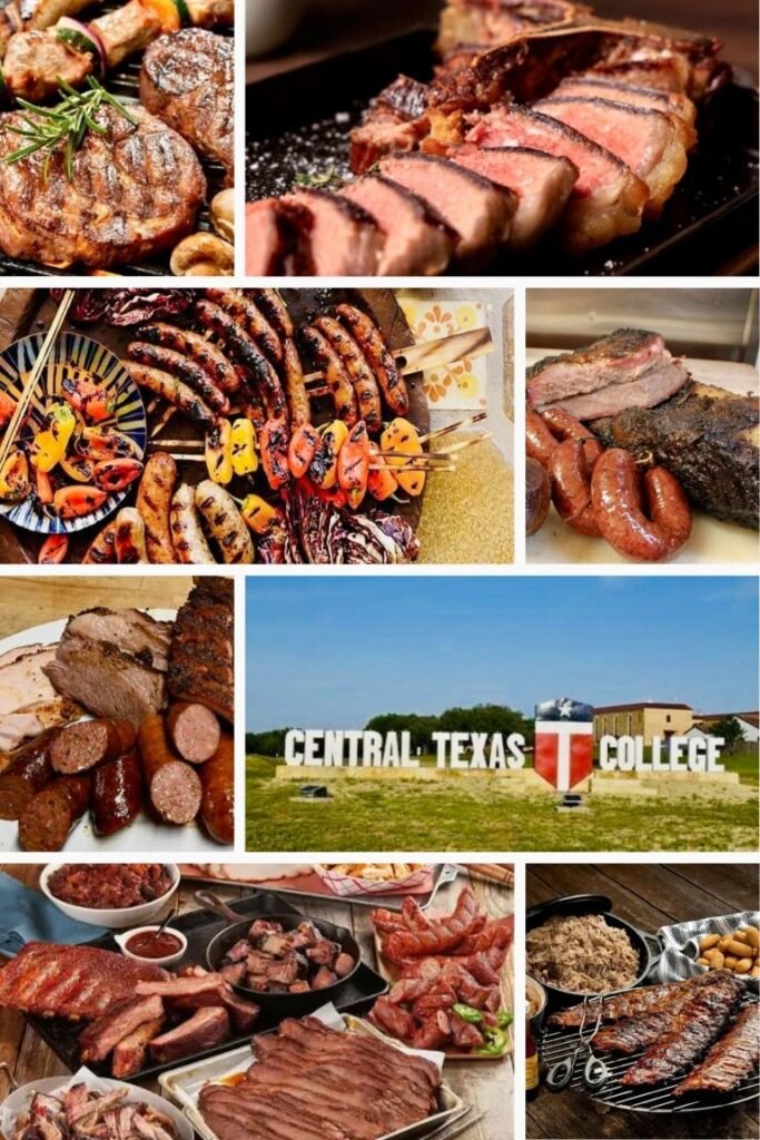 Central Texas BBQ Collage