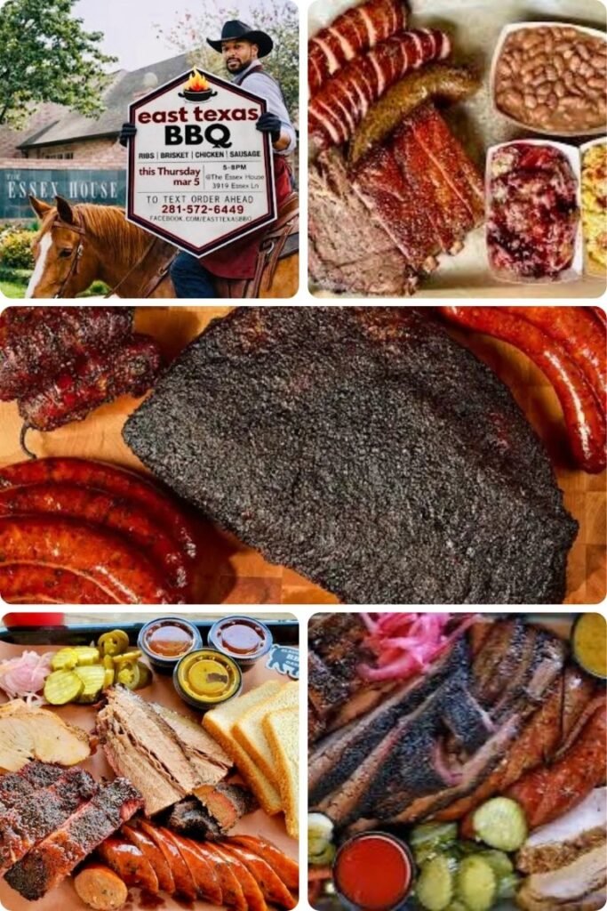 East Texas BBQ Collage