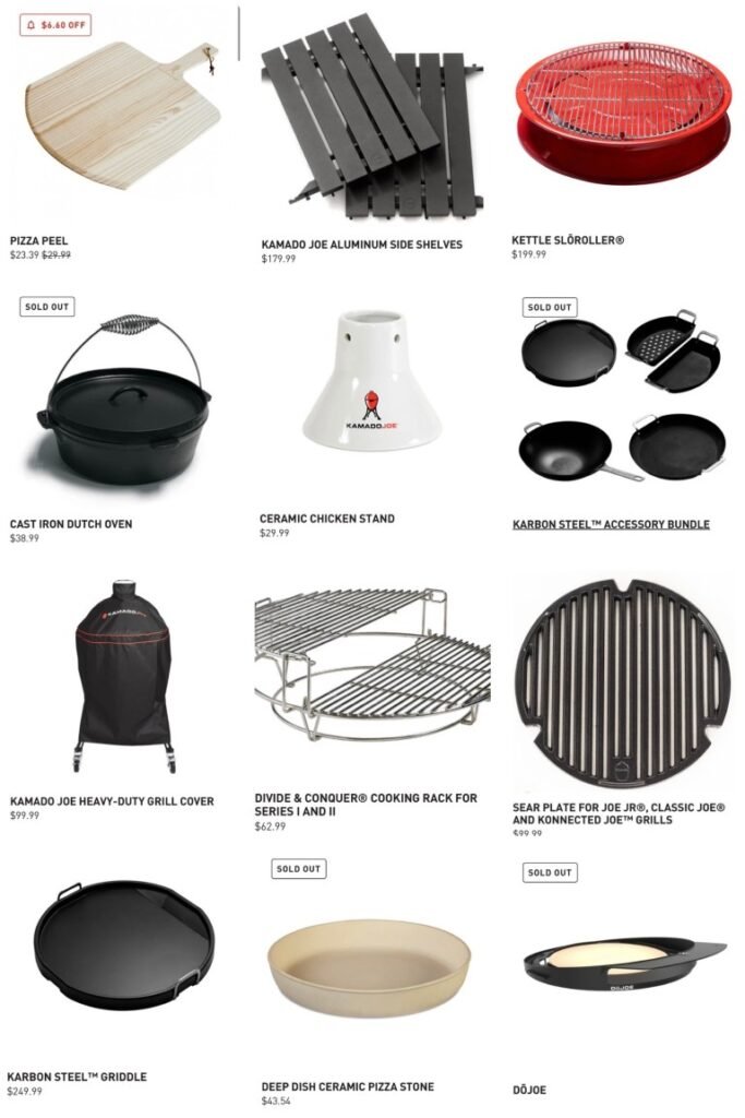 image010 Kamado Joe Grill Accessories Collage