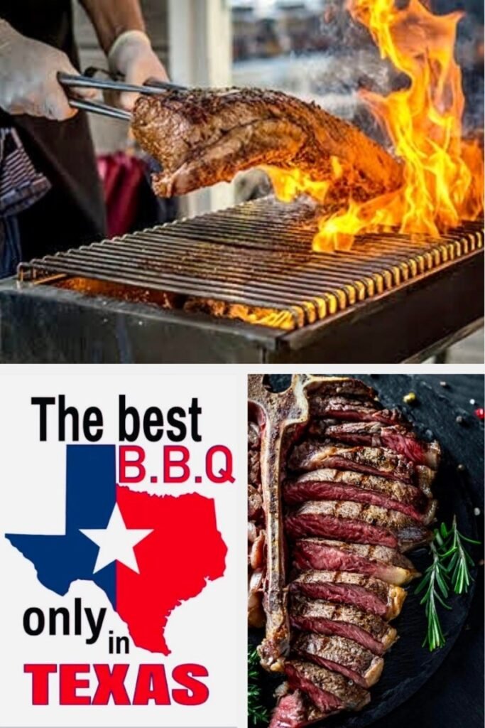 West Texas BBQ Collage