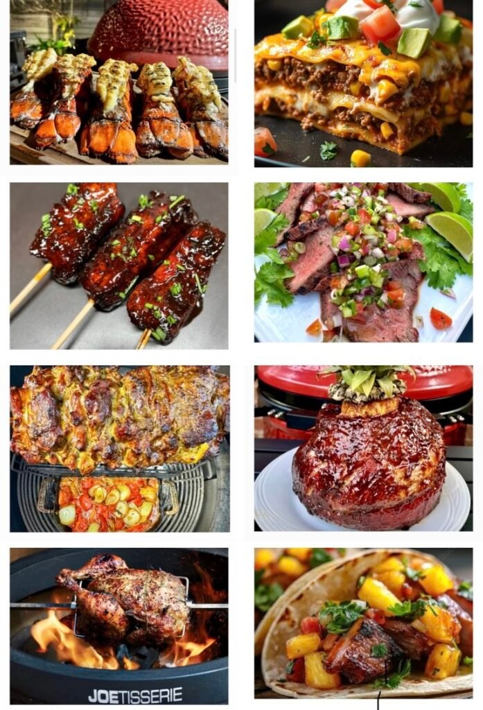 image012 Kamado Joe Grill’s BBQ Recipes Food Collage