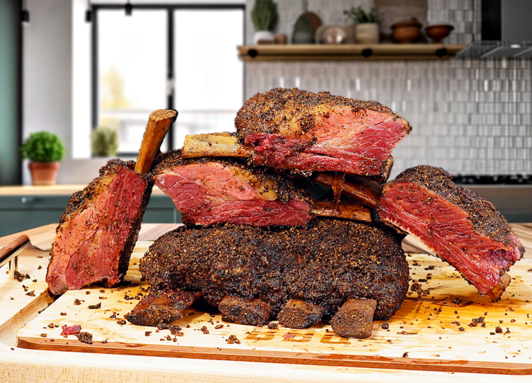 Smoked Pastrami Beef Chuck Short Ribs